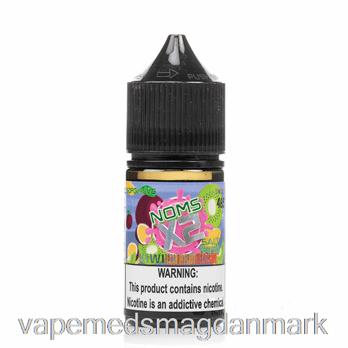 Vape Juice Kiwi Passionsfrugt Nektarinsalt - Nomenon E-væsker - 30ml 24mg